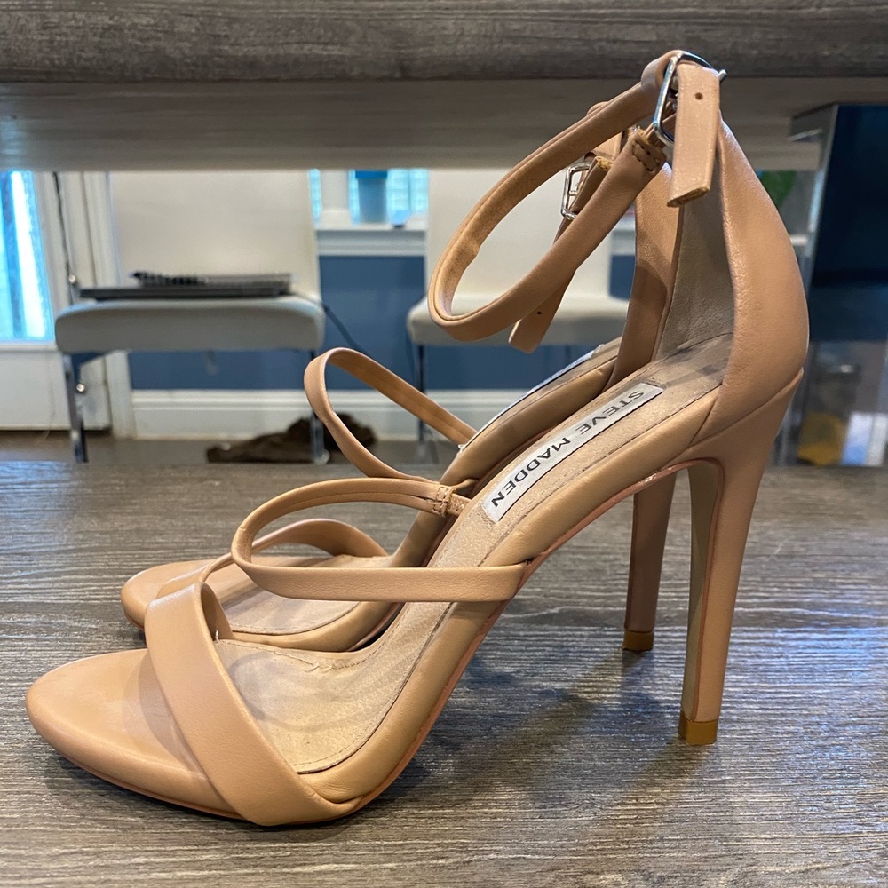 Nude Steve Madden Sandals